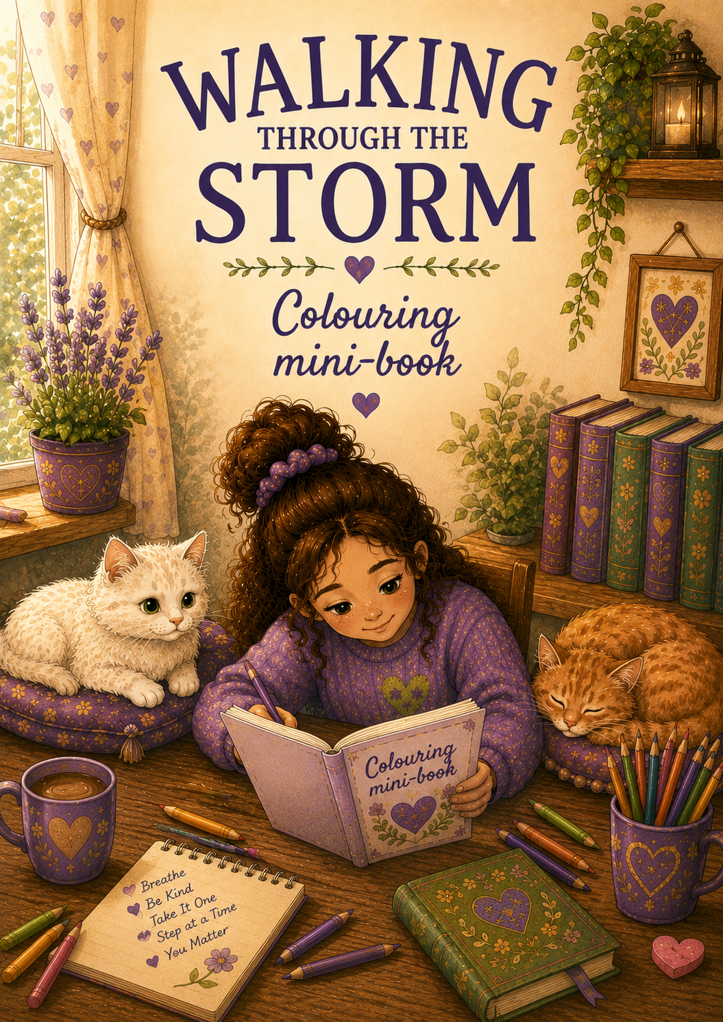Free Child Colouring Mini-Book cover