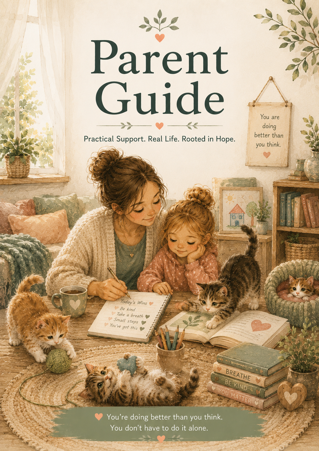 Supplied Walking Through the Storm Parent Guide cover